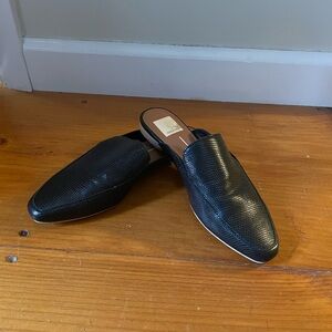 Dolce Vita Black Textured Loafers